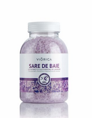 Sare de baie cu extract și ulei esențial de lavandă, Viorica [2]