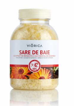 Sare de baie cu extract de romaniță și ulei esențial de gălbenele [2]