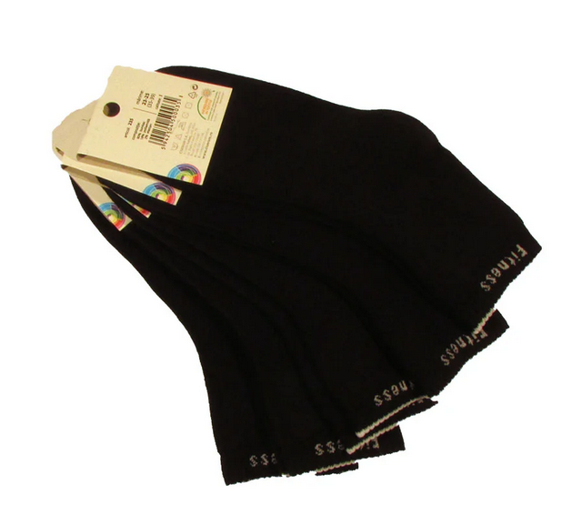 Set 4 perechi sosete flausate Fitness femei din bumbac şi elastan, Ciserom 235F, MARIME 35-39 [3]