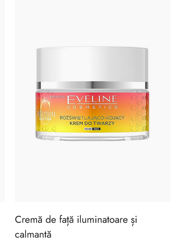 Set 5in1 Vitamin C 3X ACTION Eveline Cosmetics,  Crema de fata iluminatoare,  Cremă de față cu efect revitalizant [2]