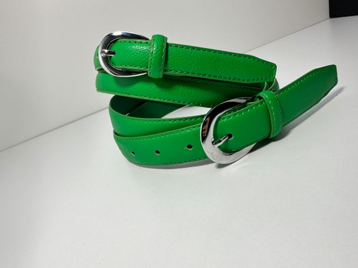 Set cadou femei Portofel si Curea de piele naturala 100% produs in Romania, visiniu 2.9cm ,SRN_ALC03.29 [4]
