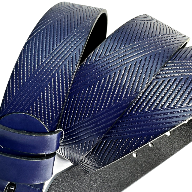 Set cadou Portofel din piele naturala si Curea din piele ecologica A-2316-4BLM, latime curea 3.5cm, e-CADOU [3]