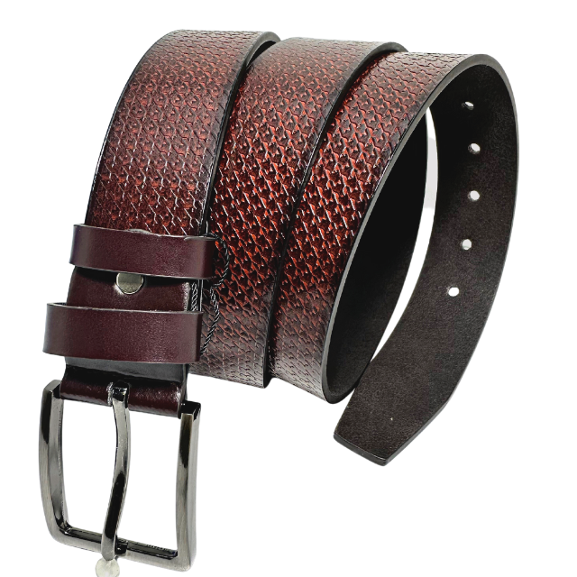 Set cadou Portofel din piele naturala si Curea din piele ecologica A-2185-4B, latime curea 3.5cm, e-CADOU [3]