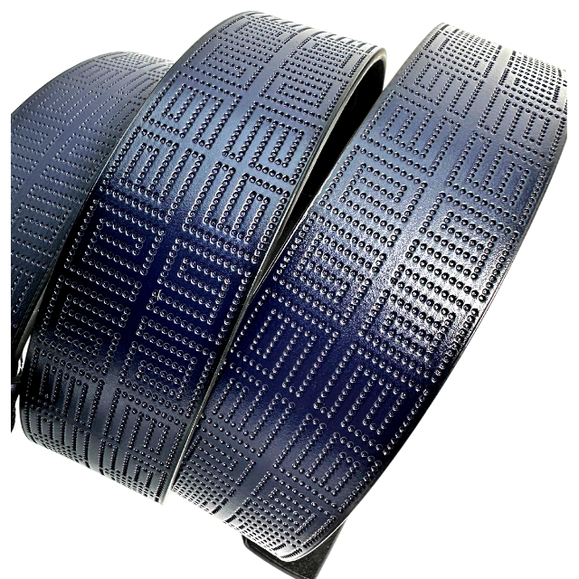 Set cadou Portofel din piele naturala si Curea din piele ecologica A-2315.4BLM, latime curea 3.5cm, e-CADOU [2]