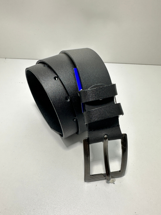 Set cadou Portofel si Curea de piele naturala de barbati negru, produs in Romania, SRN02.03 [3]