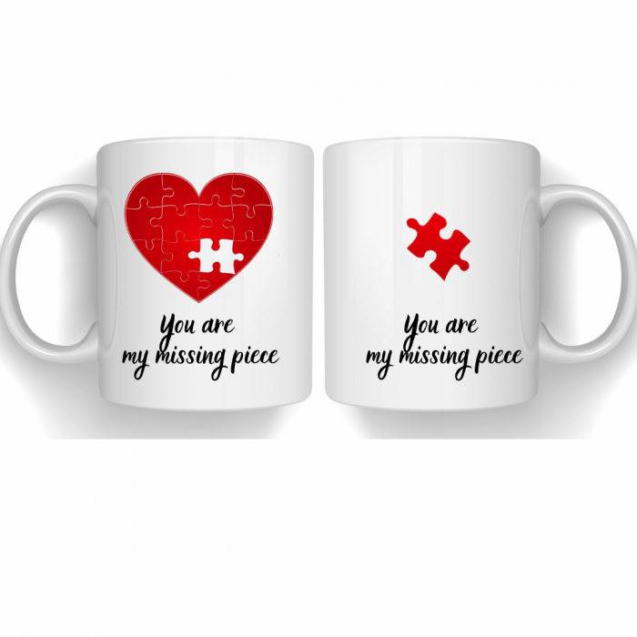 Set cana si tricou personalizate pentru ziua indragostitilor Valentines Day SVD3011 [2]