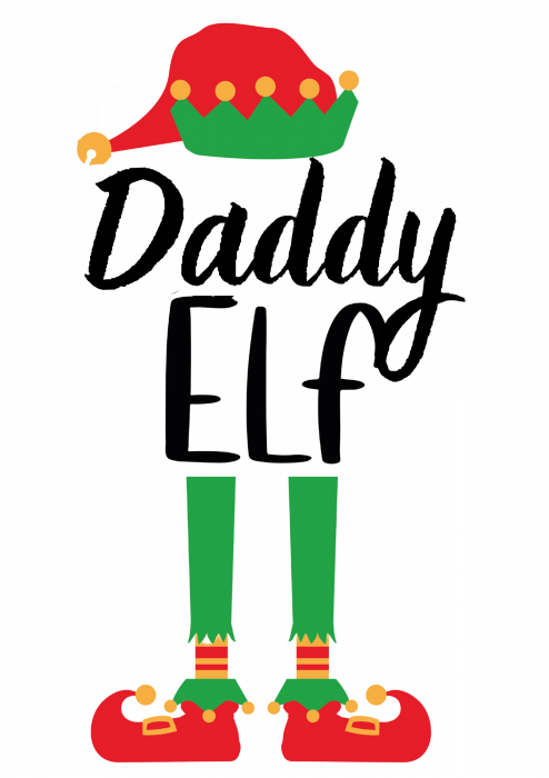 Set de tricouri personalizate Family mama, tata  si copii cu tematica de Craciun, Family Elf [5]