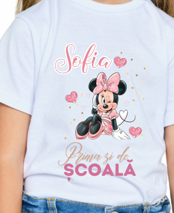 Set promotional Back to school prima zi de gradinita scoala din bumbac ABS338 [2]