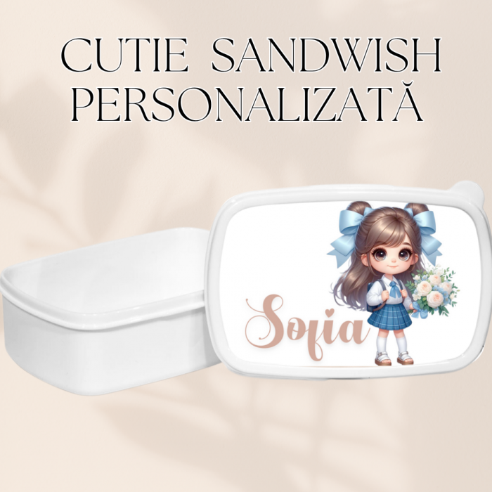 Set promotional Back to school prima zi de gradinita scoala din bumbac  fotbal ABF345 [7]