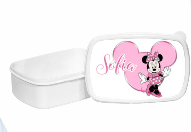 Set promotional Back to school prima zi de gradinita scoala din bumbac model Minnie  ABS335 [4]