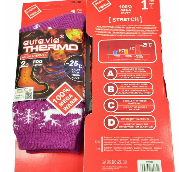 Sosete thermo de iarna, foarte groase, -25grade, NV7807 [2]