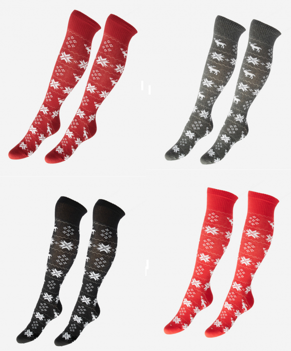 Șosete lungi de Crăciun pentru femei, 5in1,  NTP9378 [2]