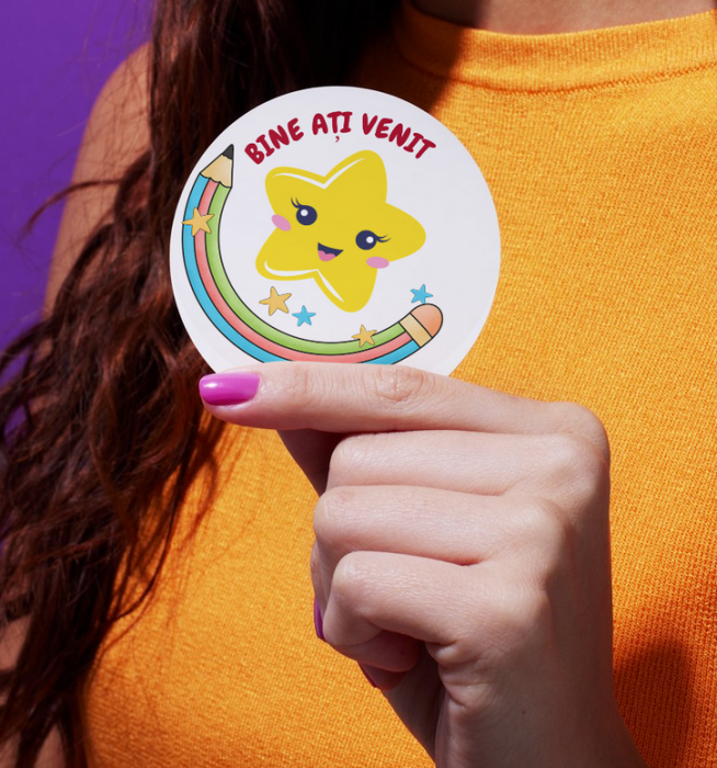 Stickere personalizate pentru Prima Zi de Școală – Special create pentru Educatori și Învățători [4]