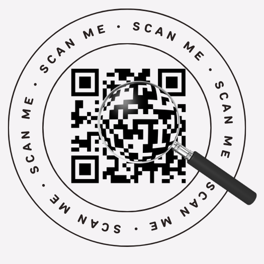 Set stickere etichete autoadezive rotunde personalizate Cod QR [3]