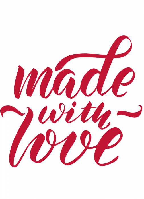 Set tricouri pentru cuplu personalizate Valentines Day VD2413 Made with love [2]