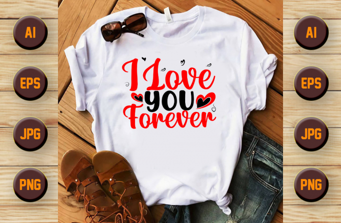 Set tricouri pentru cuplu personalizate Valentines Day VD2427 [3]