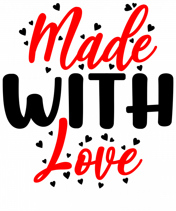 Set tricouri pentru cuplu personalizate Valentines Day VD2431 made with LOVE [3]