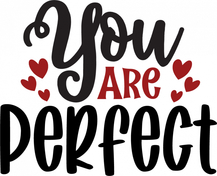 Set tricouri pentru cuplu personalizate Valentines Day VD2438 You are perfect [2]
