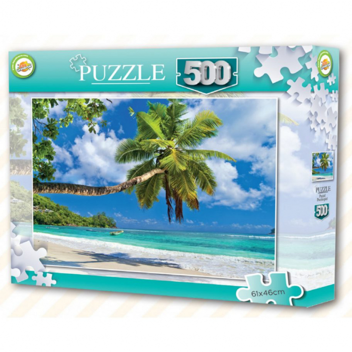 Seychelles Beach puzzle (500 pieces) [1]