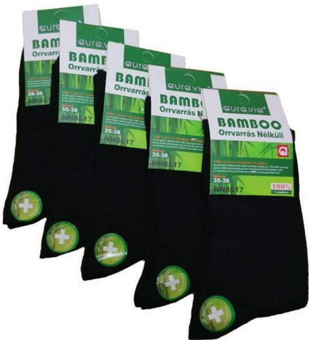 Sosete femei thermo din bambus, set 5 perechi, NNV001, perfecte pentru iarna [2]