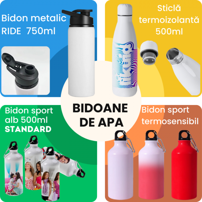 Sticla personalizata de apa  cu personaj și nume [3]