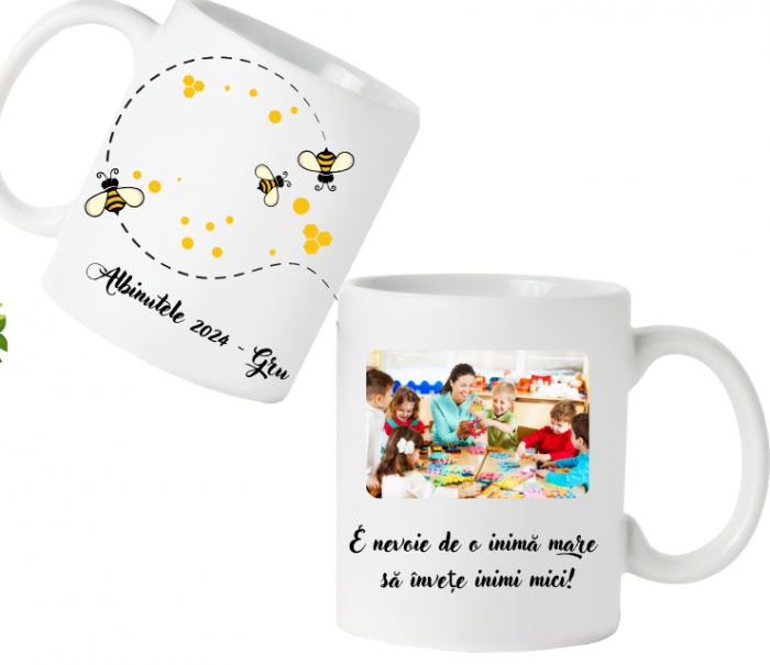 Tablou Cadou educatoare gradinita Grupa Albinutelor 8 martie cu mesaje personalizate T1016_10 [2]