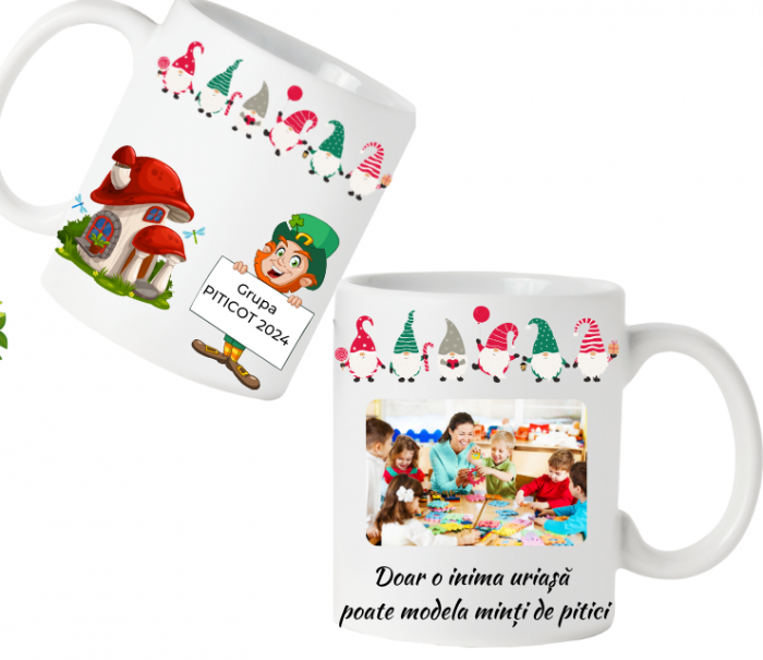 Tablou Cadou educatoare gradinita Grupa Piticilor 8 martie cu mesaje personalizate T1016_11 [2]