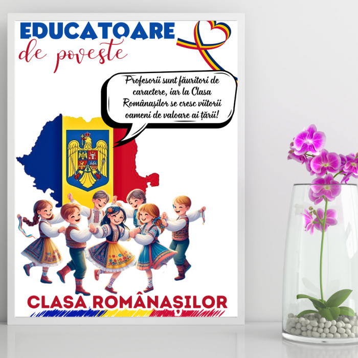 Tablou Cadou invatatoare sau profesoare 8 martie cu mesaje personalizate [1]