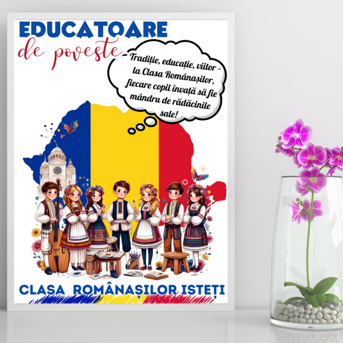 Tablou Cadou invatatoare sau profesoare 8 martie cu mesaje personalizate [1]