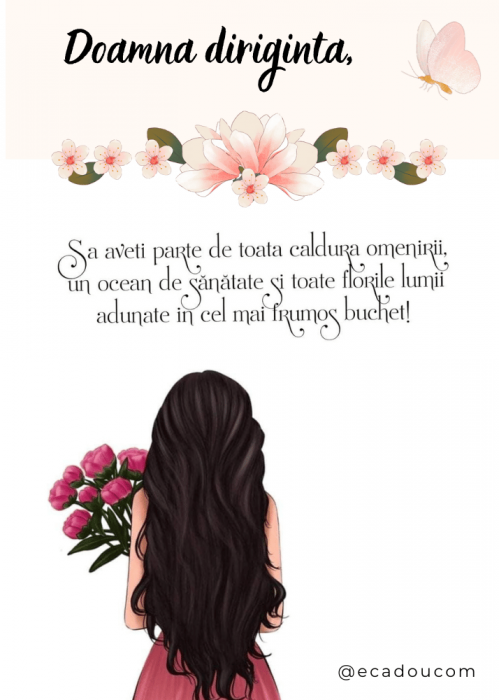Tablou Cadou invatatoare sau profesoare 8 martie cu mesaje personalizate T1015_13 [2]