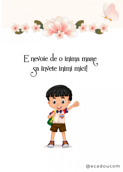 Tablou Cadou invatatoare sau profesoare 8 martie cu mesaje personalizate T1015_17 [2]