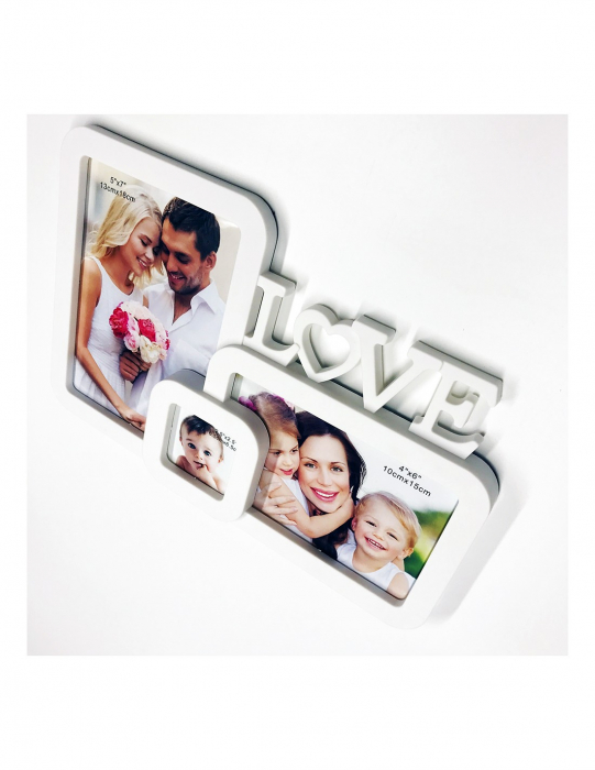 Rama foto colaj Love cu 3 poze  RT1026 [2]