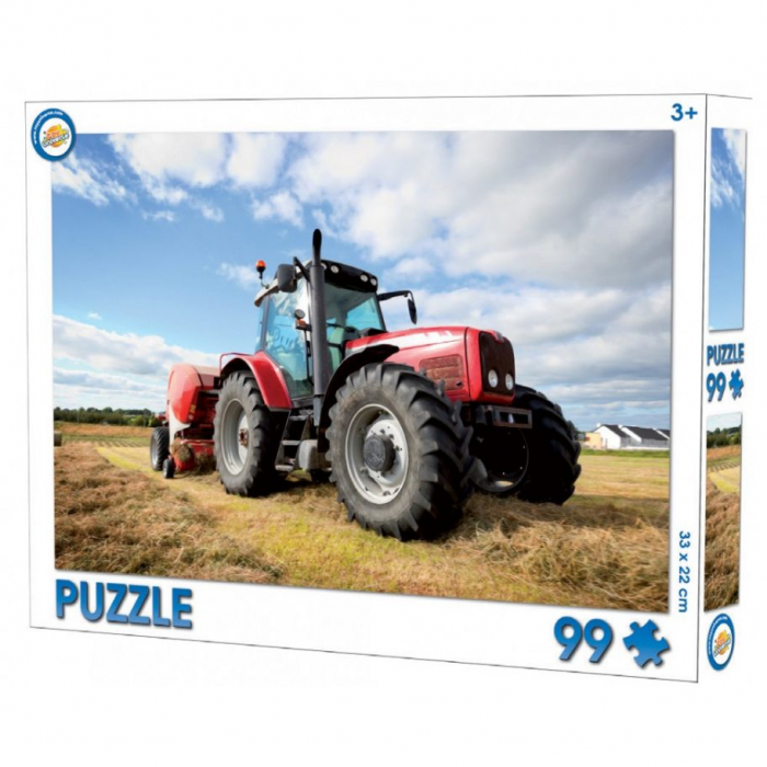 Tractor puzzle 99 pieces