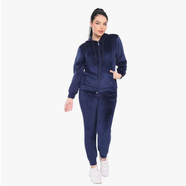 Trening dama bleomarin, catifea soft, fermoar, e-Cadou [4]