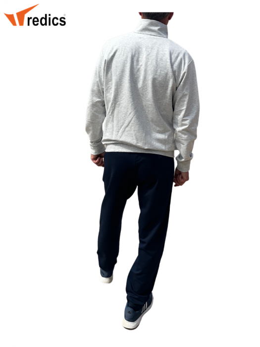 Trening REDICS pentru barbati din bumbac, 2 piese,  Tracksuit 220007, gri deschis- bleomarin-albastru [3]