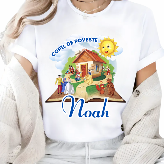 Tricouri personalizate pentru final de an școlar cu design cu tocă. Potrivite pentru clase, grădinițe și profesori. [2]