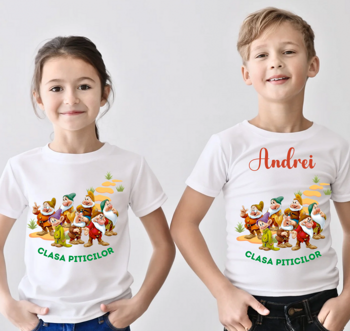 Tricou absolvire Clasa piticilor pentru  educatoare, elevi clasa 4 sau gradinita ABS10900 [1]