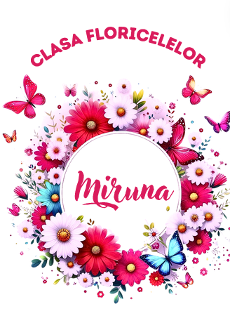 Tricou absolvire elevi clasa 4 sau gradinita Clasa Floricelelor cu text sau poze ABS1053 [5]
