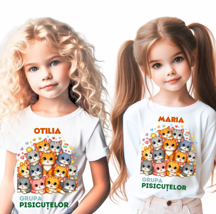 Tricou absolvire elevi clasa 4 sau gradinita Pisicutelor [2]