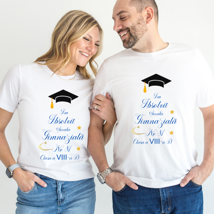 Tricou absolvire elevi clasa 4 sau gimnaziala ABS10912 [1]