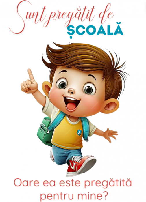 Tricou alb  Back to school prima zi de gradinita scoala din bumbac ABS11221 [3]
