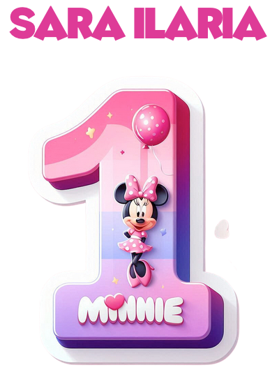 Tricou aniversar personalizat cu Minnie Mouse  TAMM1012.3 [3]