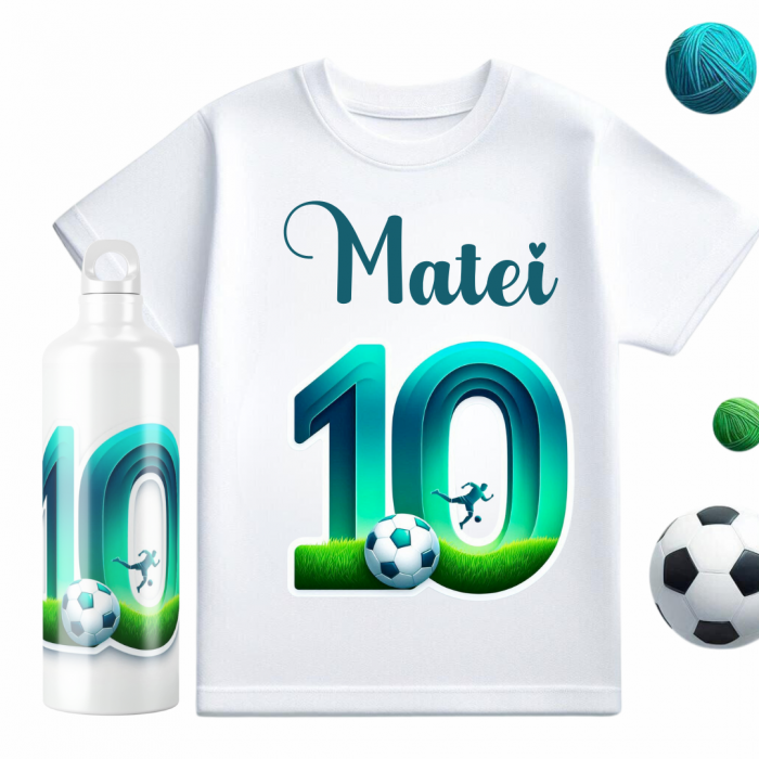 Tricou personalizat aniversar Fotbaliști  - Cadou Perfect pentru Iubitorii de Fotbal TAN1012 [2]