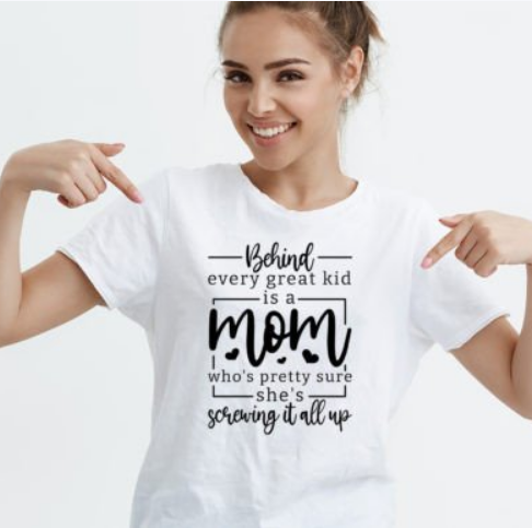 Tricou bumbac model Behind i kid personalizat cu nume  sau poza preferata TC5056 [2]