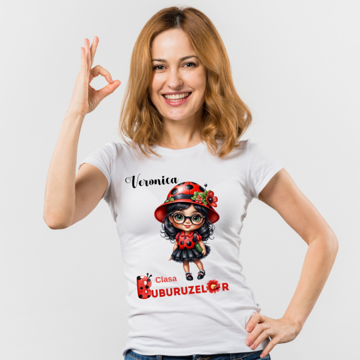 Tricou Clasa buburuzelor  elevi clasa 4 sau gradinita  ABS1068.2 [2]