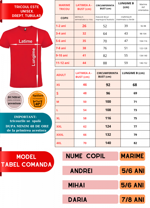 Tricou Clasa MINIONILOR pentru scoala sau gradinita  ABS1068.58 [2]
