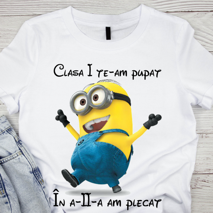 Tricou Clasa MINIONILOR pentru scoala sau gradinita  ABS1068.58 [1]