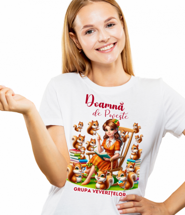 Tricou Clasa veveritelor pentru scoala sau gradinita  ABS1121.01 [2]