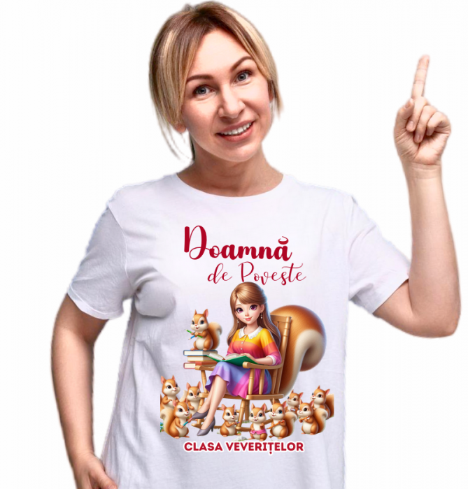Tricou Clasa veveritelor pentru scoala sau gradinita  ABS1121.02 [2]