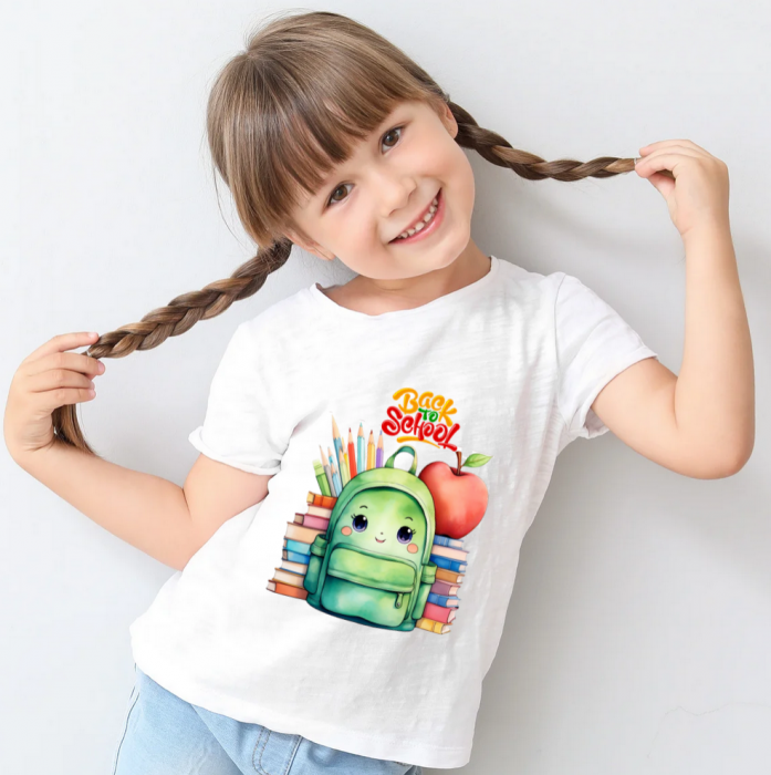 Tricou copii Back to school pentru inceputul scolii ABS11211 [1]